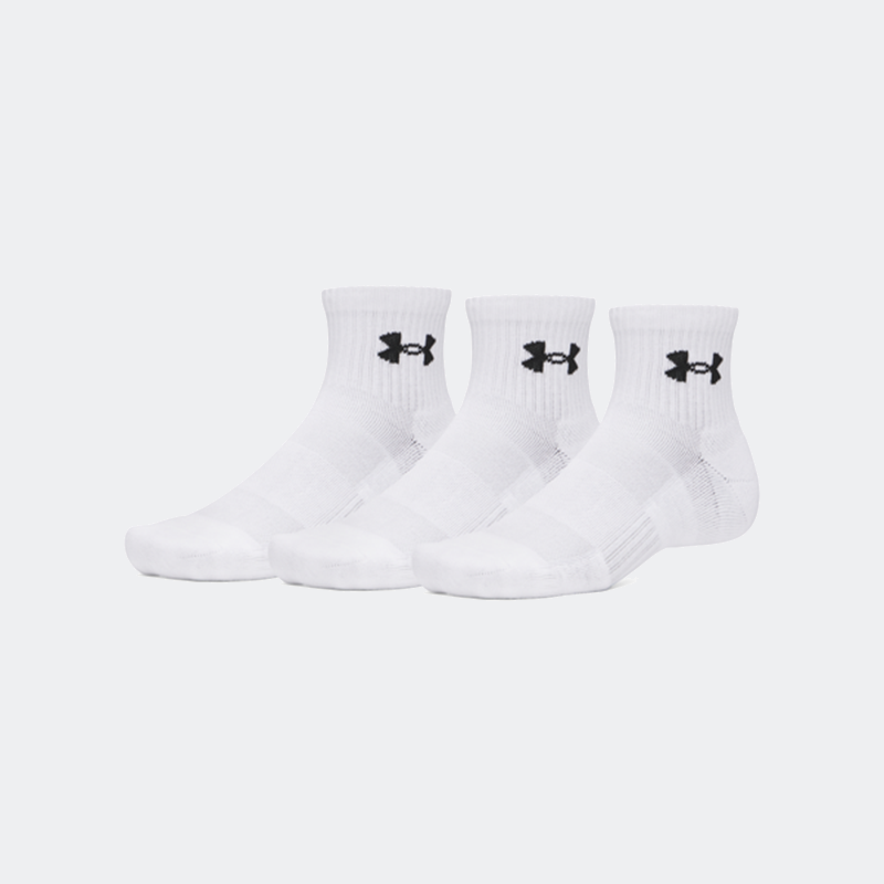 Under Armour Performance Cotton 3-Pack Socks for Adults