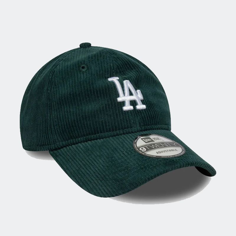 New Era LA Dodgers MLB Corduroy Black 9TWENTY Adjustable Cap for Adults