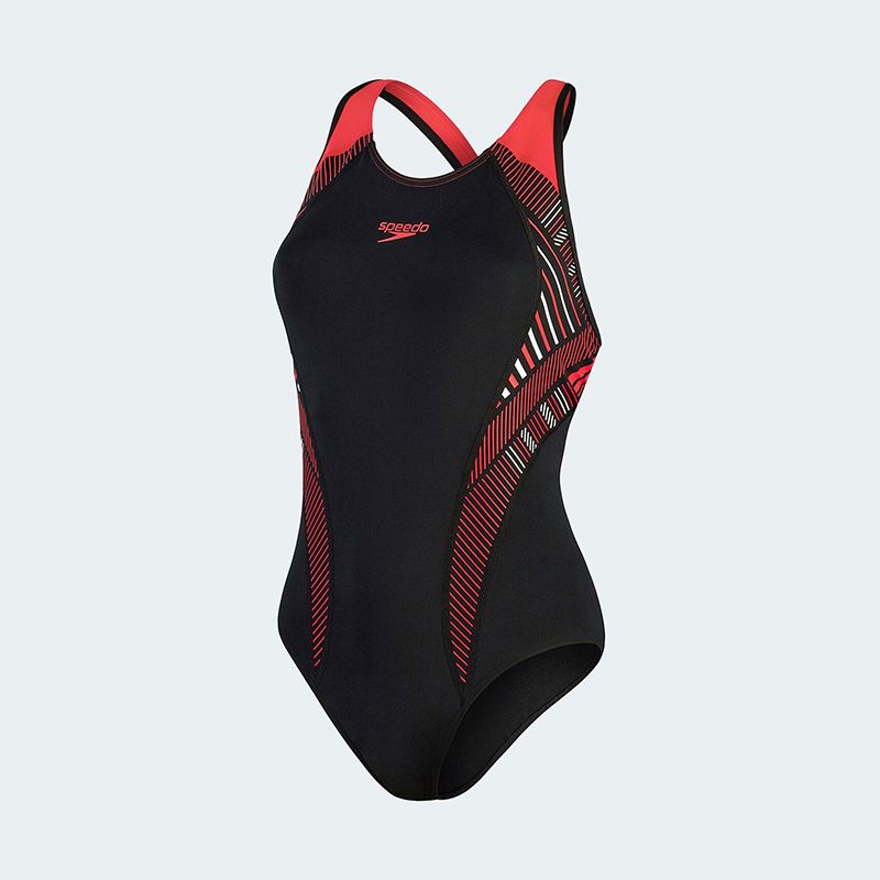 Speedo Plastisol Laneback Swimsuit for Women