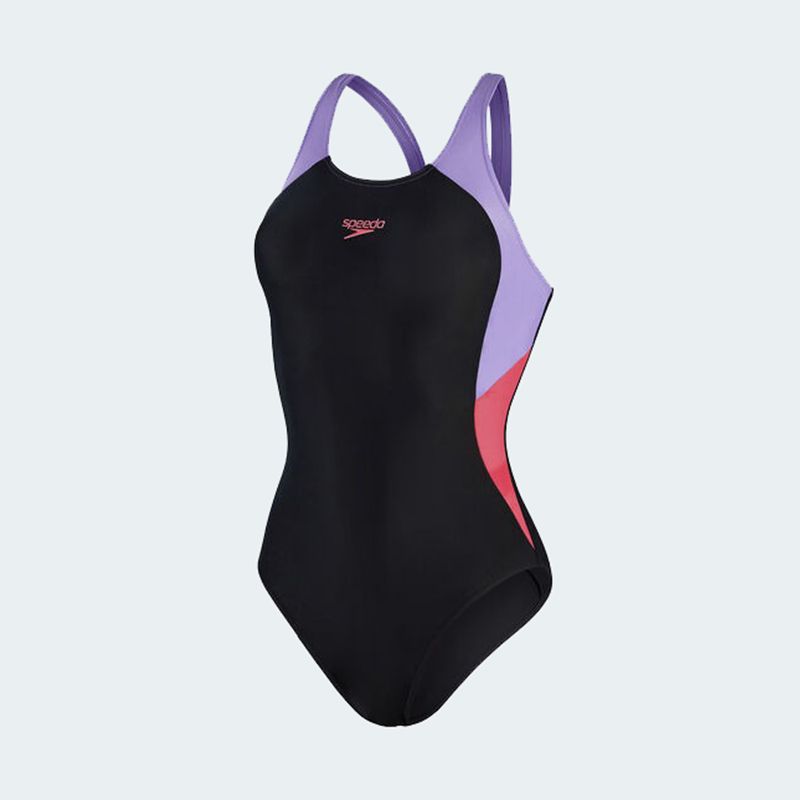 Speedo Colourblock Splice Muscle Back Swimsuit for Women