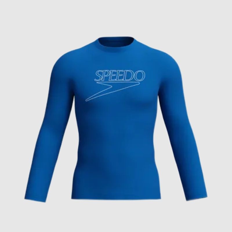Speedo Endurance+ Long Sleeve Logo Rash Guard
