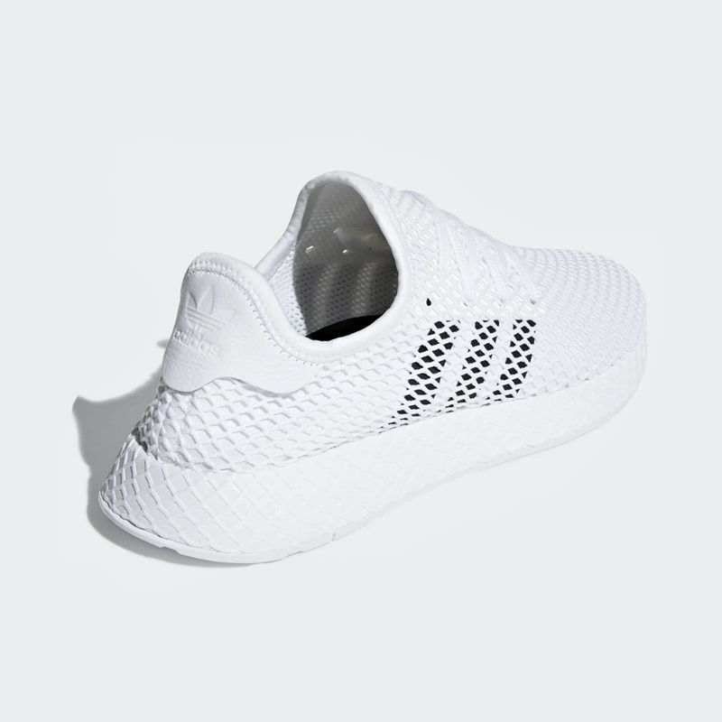 mens white adidas deerupt