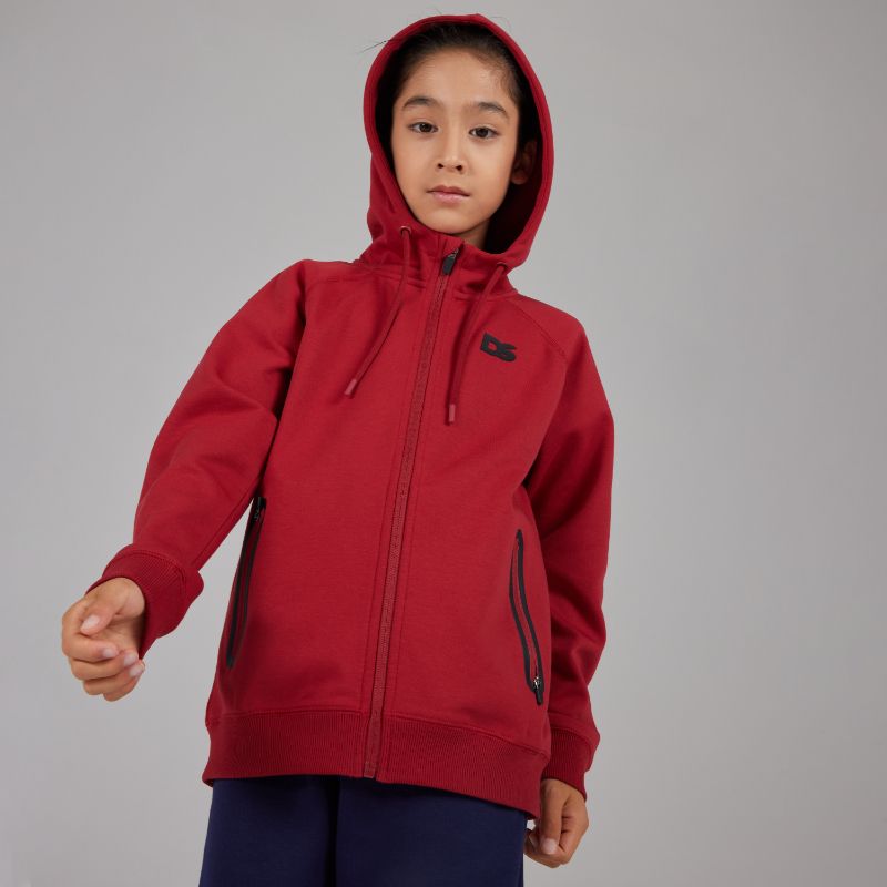 Dynamic Sport Sportswear Full Zip Hoodie for Kids