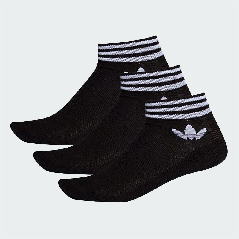 Trefoil Ankle Socks 3 Pairs