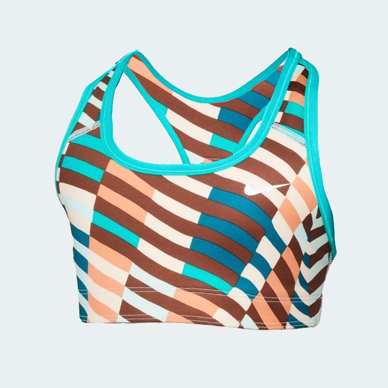 nike patterned sports bra