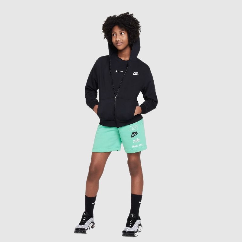 Nike Club Fleece French Terry Full-Zip Hoodie for Kids