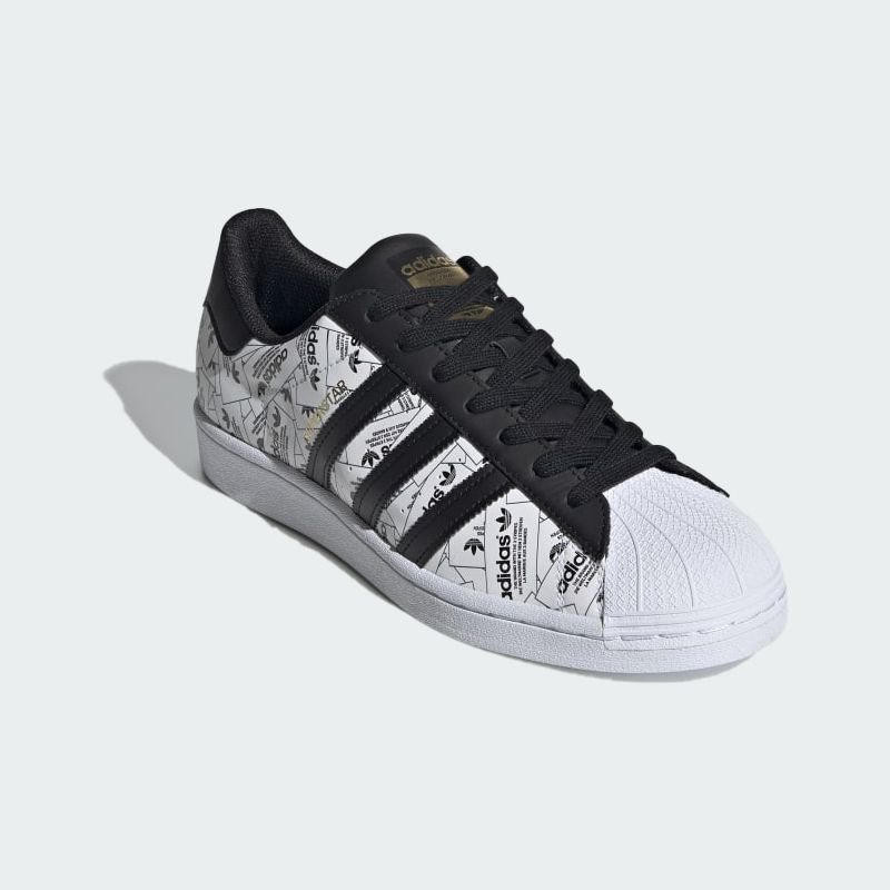 adidas gazelle silver green womens ADIDAS X VITORIA MENDONCA SUPERSTAR ADV CORE WHITE / WHITE REFLECTIVE–  Bluetile Skateboards main image 1
