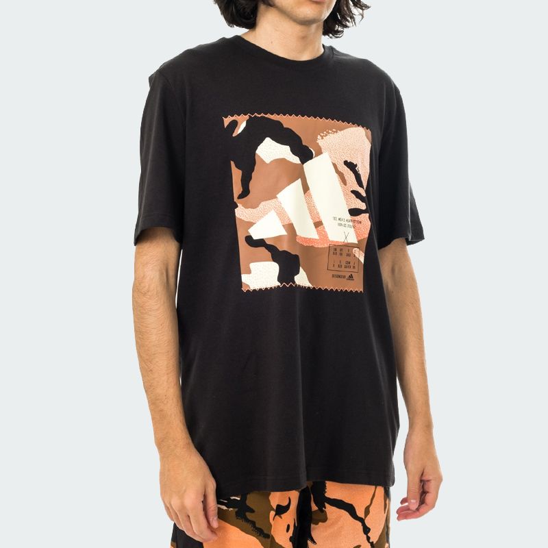 Adidas Athletics Graphic Tee for Men