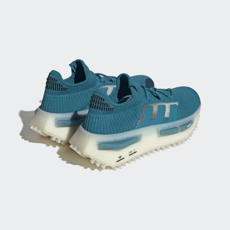 adidas gazelle silver green womens Adidas NMD_R1 Refined Big Kids' Shoes Cloud White-Grey One – Sports Plaza NY main image 1