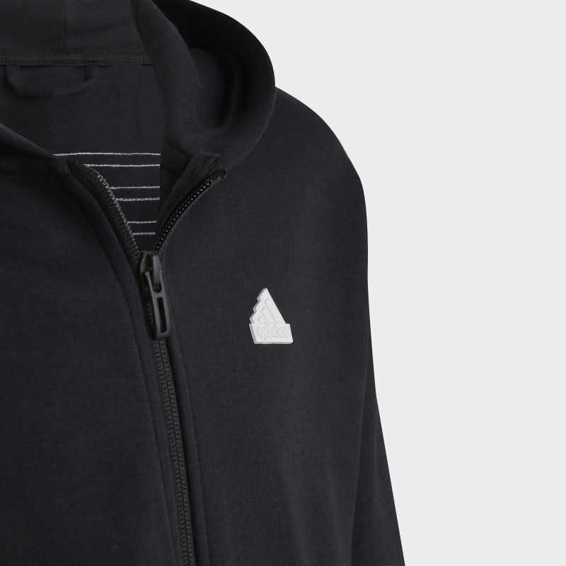 Adidas Future Icons 3 Stripes Full Zip Hoodie for Kids