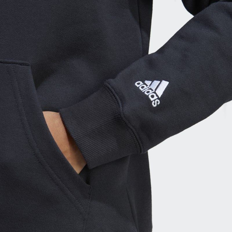 adidas essentials linear hoodie
