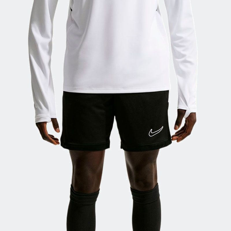 nike football dry academy shorts in black