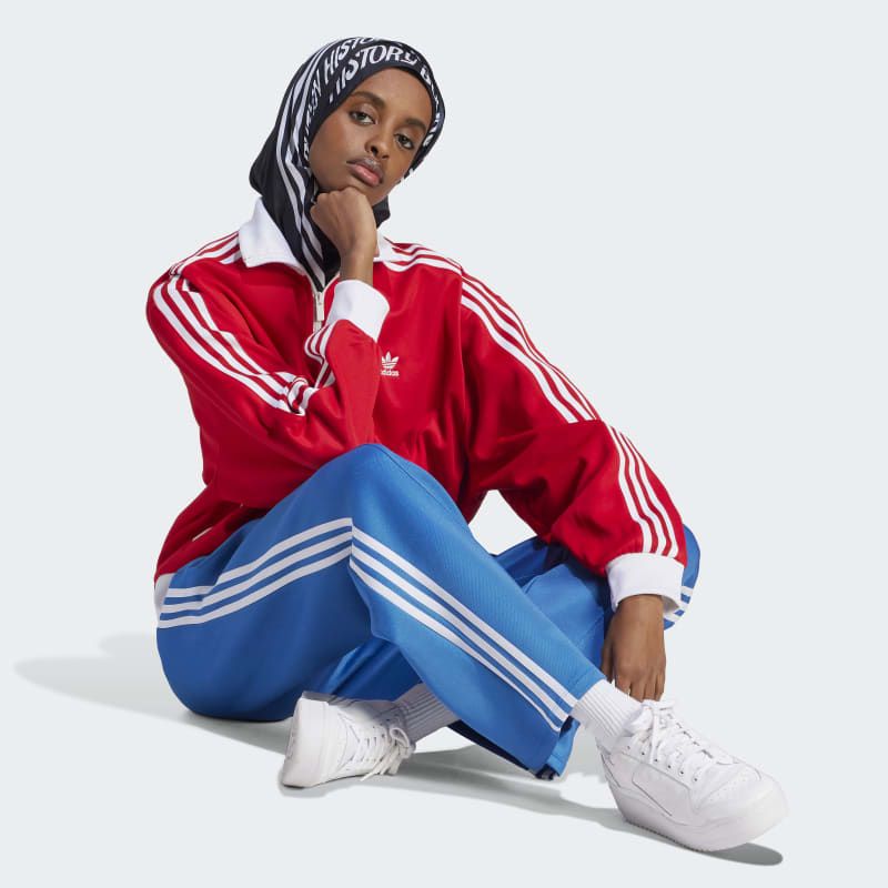 adidas tracksuit blue womens