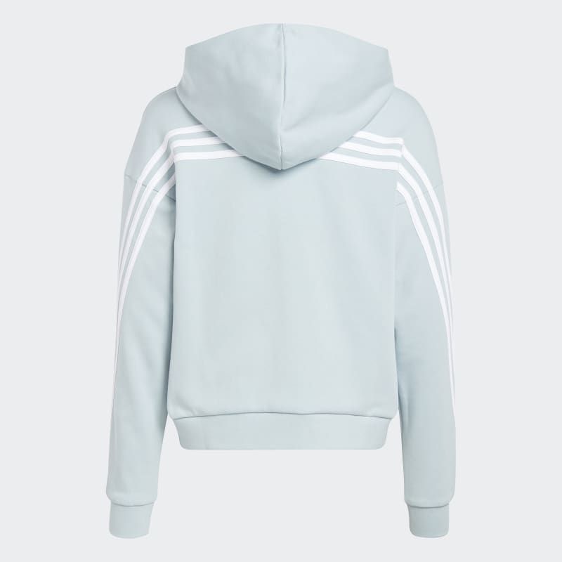 Adidas Future Icons 3-Stripes Full-Zip Hoodie for Kids