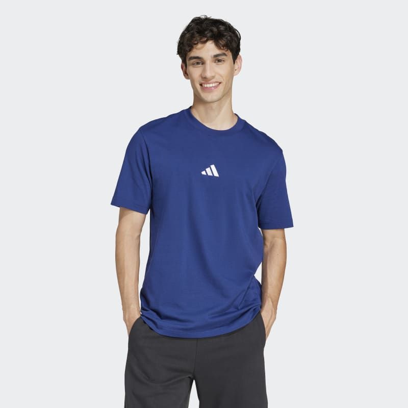 Adidas Essentials Small Logo Single Jersey T-Shirt for Men