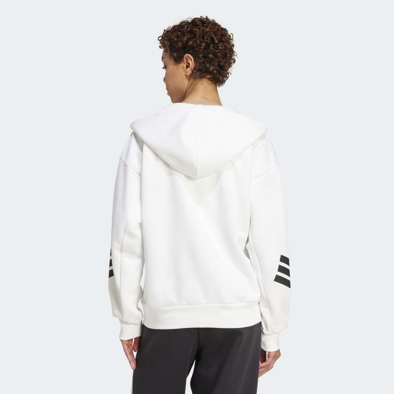 Adidas Future Icons 3-Stripes Full-Zip Hoodie for Women