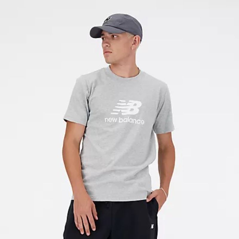 New Balance Stacked Logo T-Shirt for Men