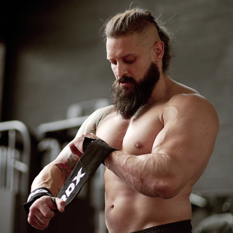 RDX Powerlifting Wrist Straps for Adults