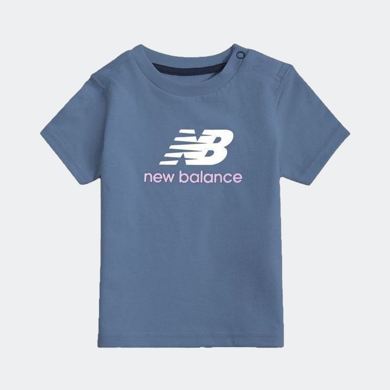 New Balance Stacked Logo T-Shirt for Kids